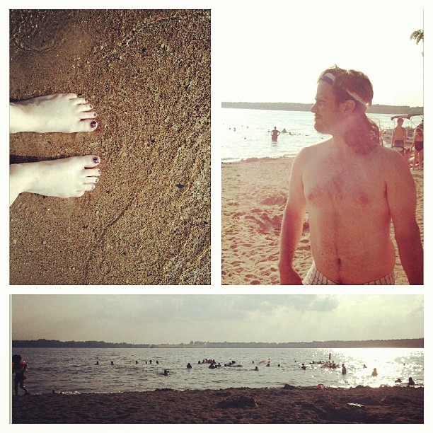jessy and i beach